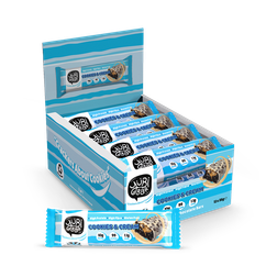 YuBi Bar Cookies and Cream Protein Bar 12 x 35g