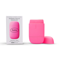 Fussy Refillable Natural Deodorant Coconut Milk Starter Pack