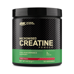 Optimum Nutrition Creatine Monohydrate Fruit Punch 247.5g
