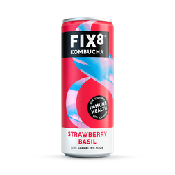 Fix8 Strawberry Basil Kombucha 250ml