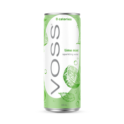 Voss Lime & Mint Sparkling Water 330ml