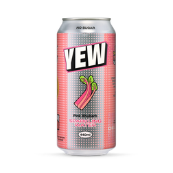 Yew Pink Rhubarb Sparkling Water 440ml