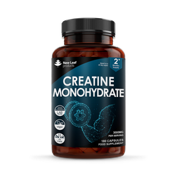 New Leaf Creatine Monohydrate 180 Capsules