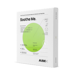 Box Of Aimx Soothing Sheet Mask With Peptides Soothe Me 5 Sheets X 25ml