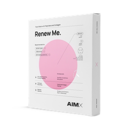 Aimx Sheet Mask With Peptides And Collagen Renew Me 5 Sheets 25ml
