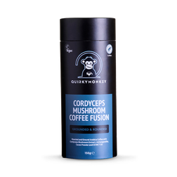 Quirky Monkey Cordyceps Mushroom Coffee Fusion (Grounded & Rounded) 150g