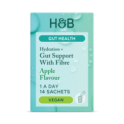 Holland & Barrett Hydration + Fibre Gut Support Apple Flavour 14 Sachets