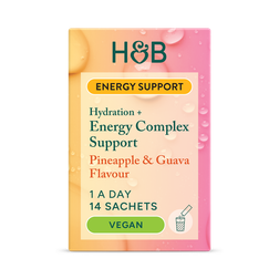 Holland & Barrett Hydration + Energy Support Pineapple Guava 14 Sachets