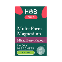 Holland & Barrett Magnesium High Absorption Mixed Berry Children 14 Sachets