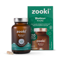 Zooki Biotics+ Everyday Dual 30 Capsules
