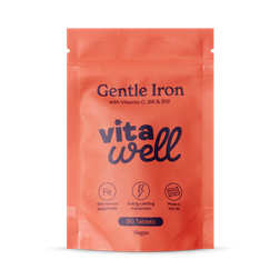 Vitawell Gentle Iron 90 Vegan Tablets