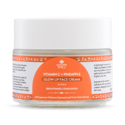 Nature Spell Vitamin C + Pineapple Glow Up Face Cream 100ml