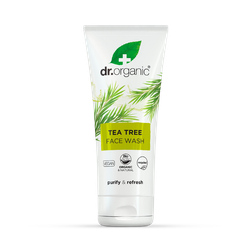 Dr Organic Tea Tree Face Wash 200ml