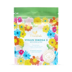 Fruitful Vitamins Vegan Omega 3 - DHA + EPA Softgels - 30's