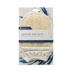 Organic Egyptian Loofah Exfoliating Mitt with Cuff