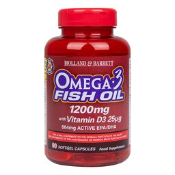 H&B Omega Plus D3 Capsules | Holland & Barrett