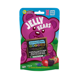 Jelly Bears Multivitamins 60 Gummies Pouch | Holland & Barrett