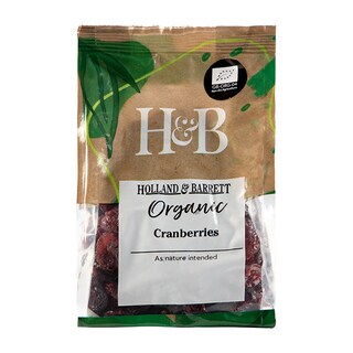 Holland & Barrett Organic Cranberries 225g