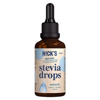 Nick's Natural Stevia Drops 50ml