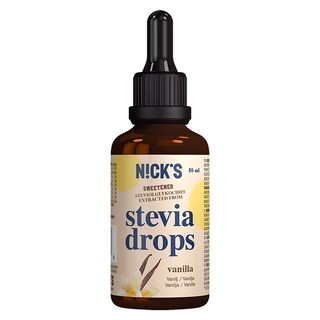 Nick's Vanilla Stevia Drops 50ml
