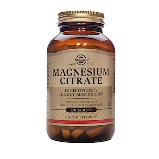 Solgar Magnesium Citrate 120 Tablets