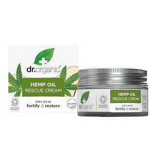 Dr Organic Hemp Oil 24hr Rescue Cream 50ml