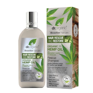 Dr Organic Hemp Oil Rescue & Restore Shampoo 265ml