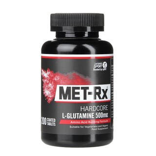 Met-Rx L-Glutamine 500mg 200 Coated Tablets