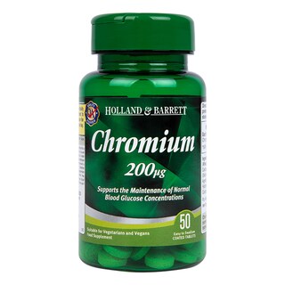 Holland & Barrett Chromium 50 Tablets 200ug