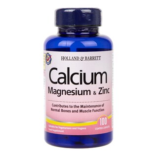 Holland & Barrett Calcium Magnesium & Zinc 100 Caplets