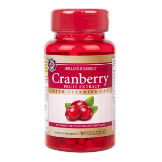 Holland & Barrett Cranberry Concentrate 50 Tablets