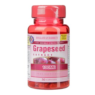 Holland & Barrett Grapeseed Extract 50 Capsules 100mg