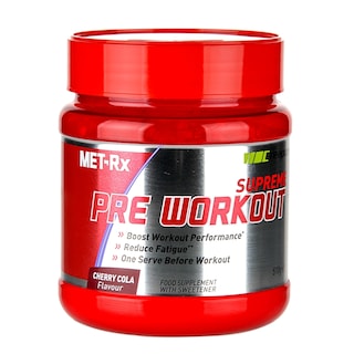 MET-Rx Supreme Pre Workout Powder Cherry Cola 510g