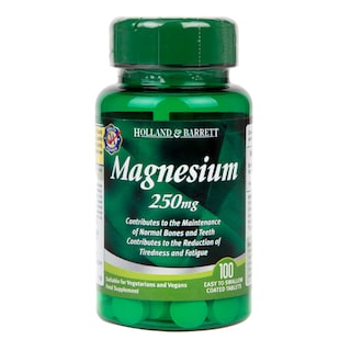 Holland & Barrett Magnesium 100 Tablets 250mg