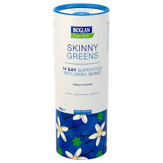 Bioglan Skinny Greens 14 Day Superfood Replenish Shake Vanilla 280g