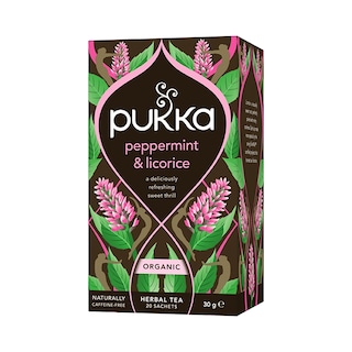 Pukka Peppermint & Licorice Tea 20 Tea Bags