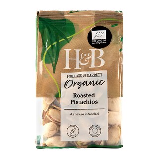Holland & Barrett Organic Roasted Pistachios 100g