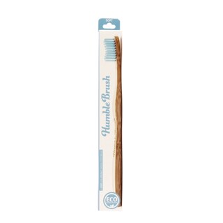 Humble Brush Adults Soft Bristle Toothbrush Blue