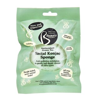 Beauty Kitchen Antioxidant Rich Green Tea Facial Konjac Sponge