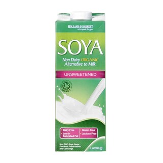 Holland & Barrett Organic Soya Drink Unsweetened 1l