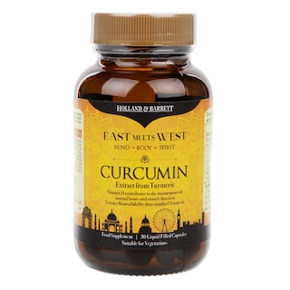 Holland & Barrett East Meets West Curcumin 30 Capsules
