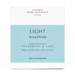 AromaWorks Spearmint & Lime Candle 220g