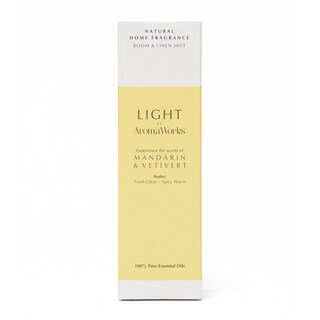 AromaWorks Mandarin & Vetivert Room & Linen Mist 100ml