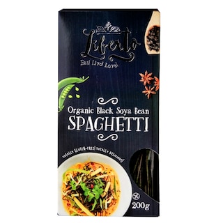 Liberto Organic & Vegan Black Soya Bean Spaghetti 200g