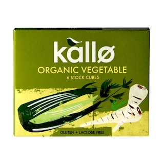 Kallo Organic Vegetable Stock Cubes 66g