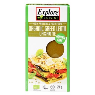 Explore Cuisine Organic Green Lentil Lasagne 250g