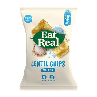 Eat Real Sea Salt Lentil Chips 113g