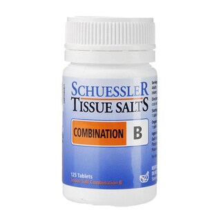 Schuessler Combination B Tissue Salts 125 Tablets