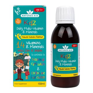 Nature's Aid Kidz Multivitamin Liquid 150ml
