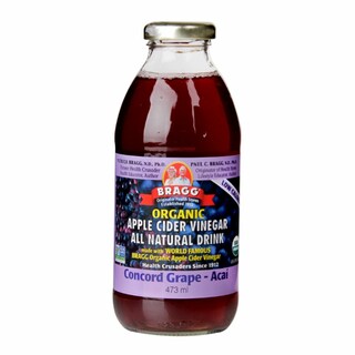 Bragg Grape & Acai Ready To Drink Apple Cider Vinegar 473ml